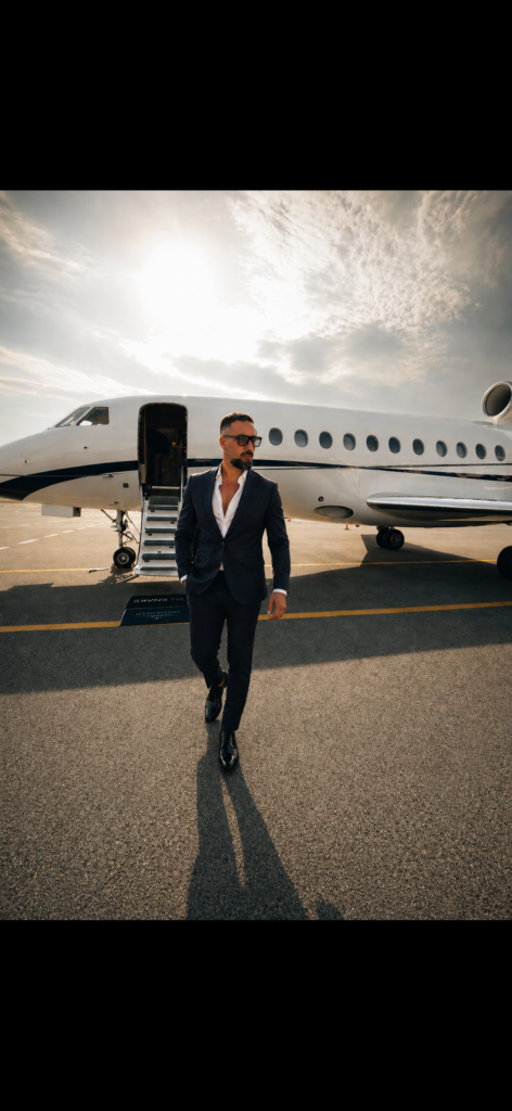 cyril desnottes private jet
